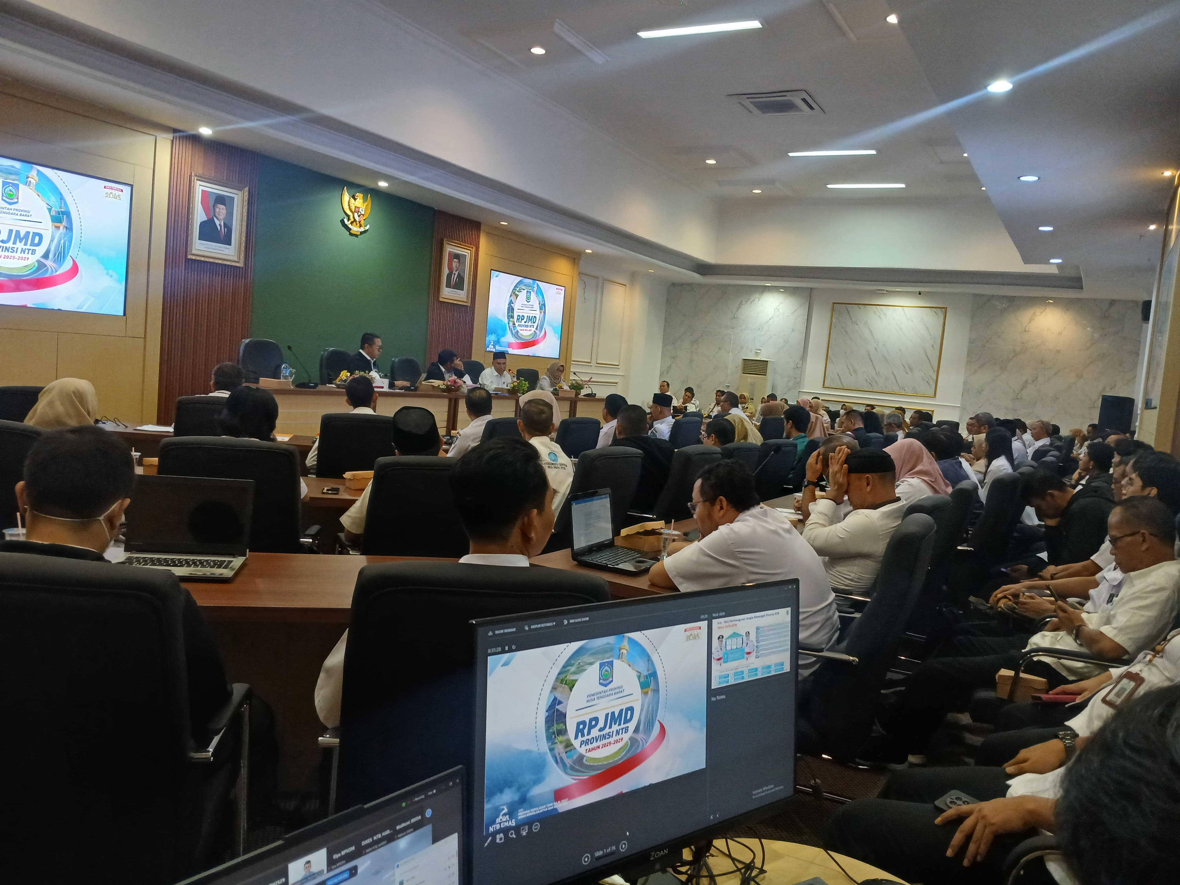 Rapat percepatan dan pemantapan penyusunan Rencana Strategis (Renstra) Perangkat Daerah Tahun 2025–2029